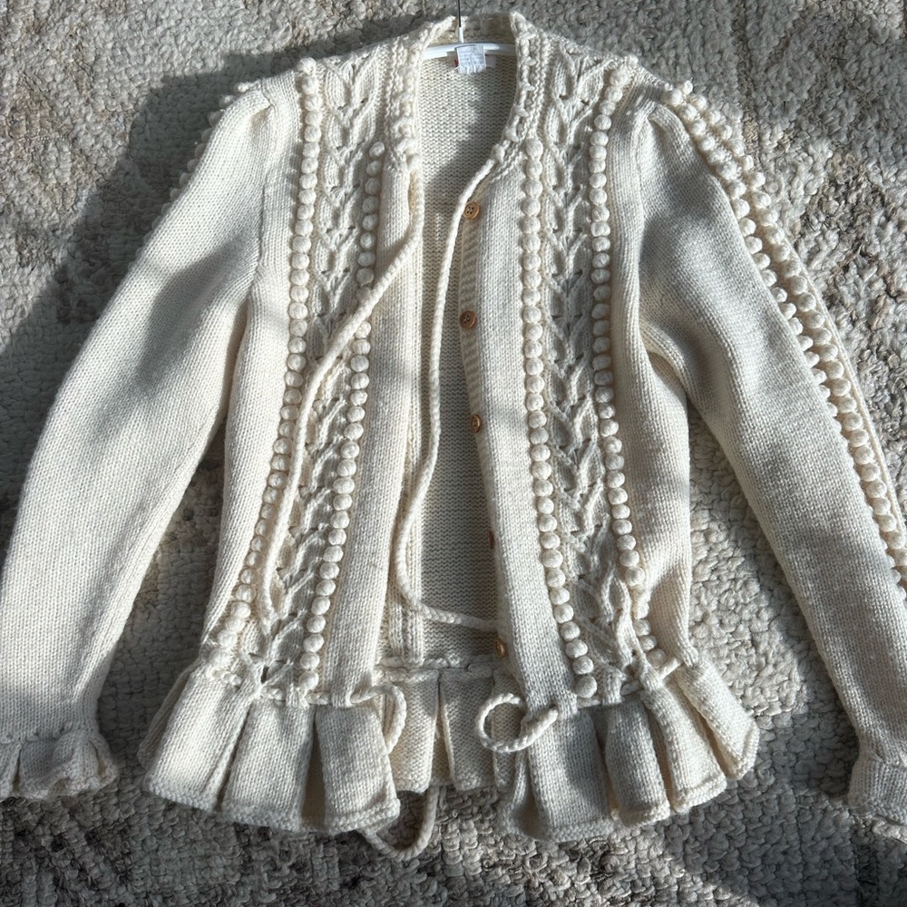 100% Wool Doen style cardigan